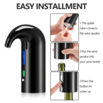 Wine Aerator, Electric Wine Decanter, Wine Dispenser, Wine Pourer, Wine Accessories Wine Gifts for Wine Lovers - Image 4