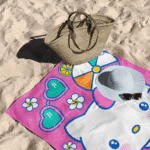 Sanrio Hello Kitty Vacay Kitty Microfiber Beach Towel - Image 2