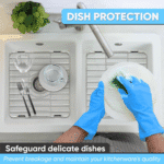 Stainless Steel Sink Protector Sink Mat Stainless Steel Sink Rack for Bottom of Sink Protectors for Kitchen Sinks 23 X 14.4 X 1 - Image 6