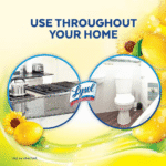 Clean & Fresh 144 Oz. Lemon and Sunflower Scent Disinfecting All-Purpose Cleaner (2-Pack) - Image 5