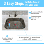 Stainless Steel Sink Protector Sink Mat Stainless Steel Sink Rack for Bottom of Sink Protectors for Kitchen Sinks 23 X 14.4 X 1 - Image 4