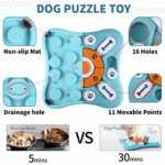 Dog Puzzle Toys, Treat Dispensing Dog Enrichment Toys for IQ Training and Brain Stimulation, Interactive Mentally Stimulating Toys as Gifts for Puppies, Cats, Dogs - Image 5