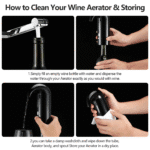 Wine Aerator, Electric Wine Decanter, Wine Dispenser, Wine Pourer, Wine Accessories Wine Gifts for Wine Lovers - Image 5