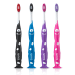 Monsterz Jr Kids’ Toothbrush, Soft Bristled Children’S Toothbrush with Su Countion Cup, for Ages 5+, 1 Count (Pack of 6) - Image 4