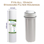 Sediment Water Filter Cartridge for Reverse Osmosis Water Filtration Systems - Image 3
