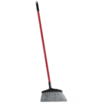 15 In. High Power Rough Surface Angle Broom with Steel Handle - Image 9