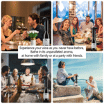 Wine Aerator, Electric Wine Decanter, Wine Dispenser, Wine Pourer, Wine Accessories Wine Gifts for Wine Lovers - Image 2
