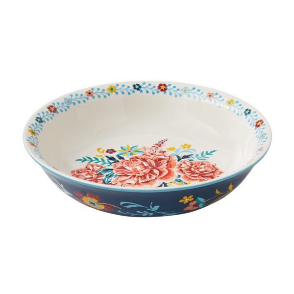 Keepsake Floral Stoneware Serve Bowl