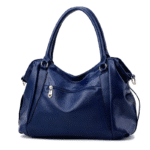 Casual Fashion Women Shoulder Bag Solid Color Soft Large Capacity Bag Crossbody Handbag - Image 5