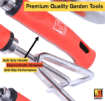 Garden Tools Set of 12 with Gardening Gloves, Pruning Shear and 7 Piece Stainless Steel Hand Digging Tool Heavy Duty Kit - Image 5