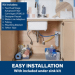 Under Sink Dual Sta Water Filtration System with Faucet - Image 5
