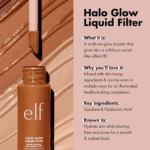 Halo Glow Liquid Filter, Complexion Booster for a Glowing, Soft-Focus Look, Infused with Hyaluronic Acid, Vegan & Cruelty-Free, 2 Fair/Light - Image 4