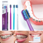 Professional Orthodontic Toothbrush Soft Bristle Interdental Brush Orthodontic Braces Brush for Adult Oral Hygiene Care Tool - Image 2