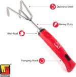 Garden Tools Set of 12 with Gardening Gloves, Pruning Shear and 7 Piece Stainless Steel Hand Digging Tool Heavy Duty Kit - Image 7