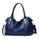 Casual Fashion Women Shoulder Bag Solid Color Soft Large Capacity Bag Crossbody Handbag - Image 3