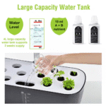 Hydroponics Growing System Kit,12-Pods Indoor Herb Garden W/ LED Grow Light,Silent Pump,Smart Automatic Timer Control - Image 10
