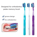 Professional Orthodontic Toothbrush Soft Bristle Interdental Brush Orthodontic Braces Brush for Adult Oral Hygiene Care Tool - Image 3
