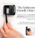 UV-C Toothbrush Sanitizer and Holder, Toothbrush Case - Manual/Electric Toothbrush Cover for Any Toothbrush Head - Rechargeable Toothbrush Travel Case, Tooth Brush Cover Cap for Home - Image 5
