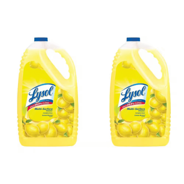 Clean & Fresh 144 Oz. Lemon and Sunflower Scent Disinfecting All-Purpose Cleaner (2-Pack)